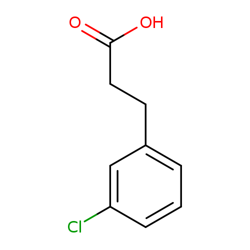 OC(=O)CCc1cccc(c1)Cl