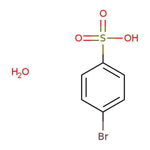 Brc1ccc(cc1)S(=O)(=O)O.O