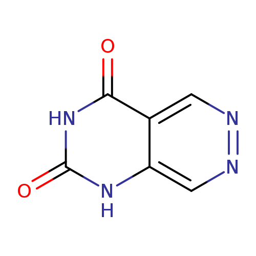 O=c1[nH]c2cnncc2c(=O)[nH]1