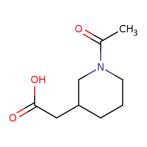 OC(=O)CC1CCCN(C1)C(=O)C
