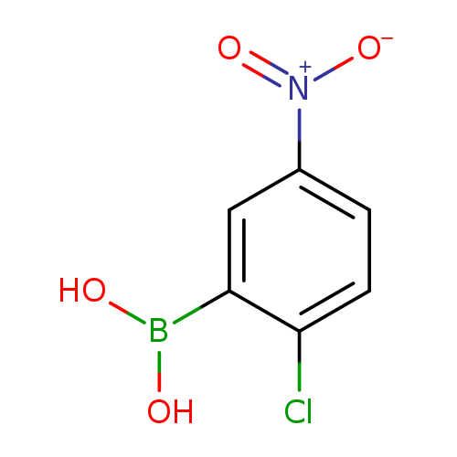 OB(c1cc(ccc1Cl)[N+](=O)[O-])O