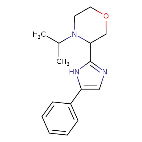 CC(N1CCOCC1c1ncc([nH]1)c1ccccc1)C
