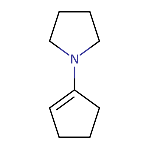 C1CC=C(C1)N1CCCC1