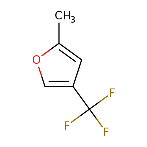 Cc1occ(c1)C(F)(F)F