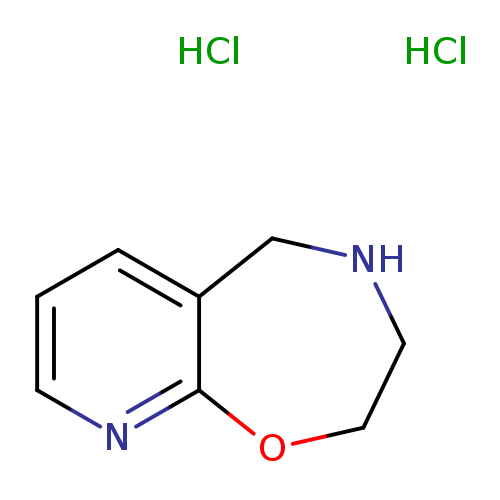 C1COc2c(CN1)cccn2.Cl.Cl