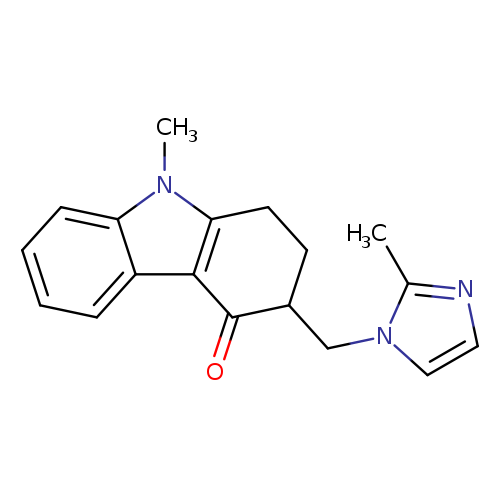 O=C1C(CCc2c1c1ccccc1n2C)Cn1ccnc1C