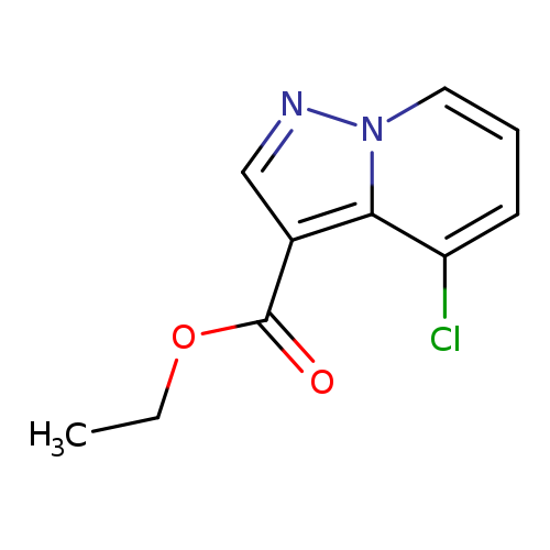 CCOC(=O)c1cnn2c1c(Cl)ccc2