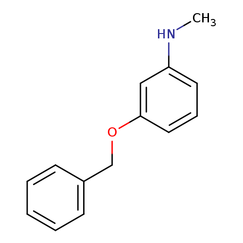 CNc1cccc(c1)OCc1ccccc1