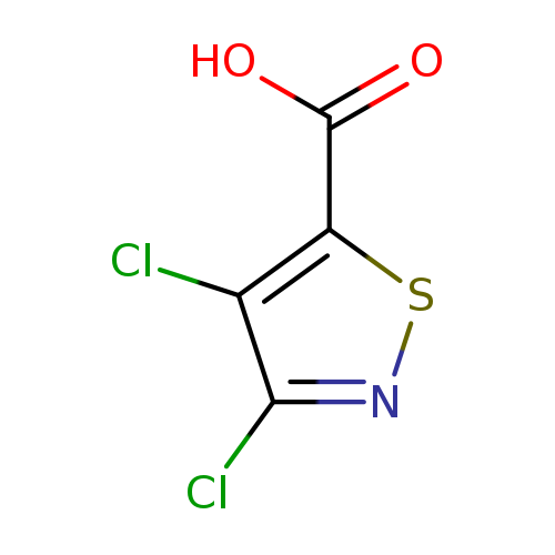 OC(=O)c1snc(c1Cl)Cl