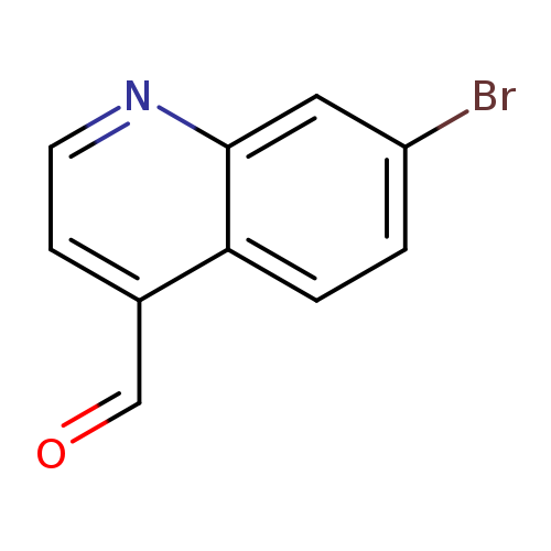 O=Cc1ccnc2c1ccc(c2)Br