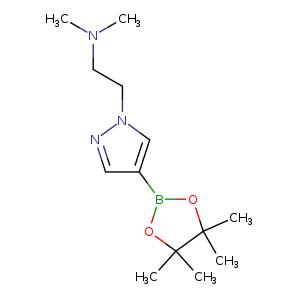 CN(CCn1ncc(c1)B1OC(C(O1)(C)C)(C)C)C
