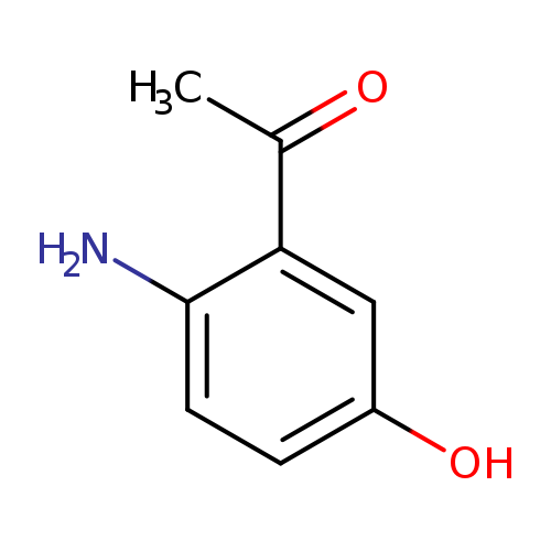 Oc1ccc(c(c1)C(=O)C)N