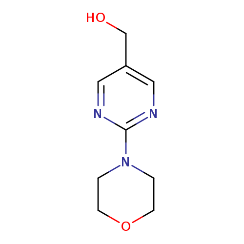 OCc1cnc(nc1)N1CCOCC1