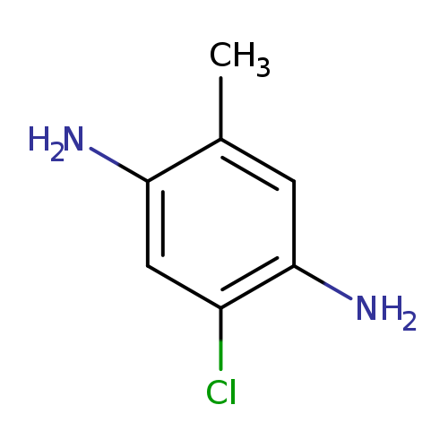 Cc1cc(N)c(cc1N)Cl