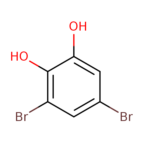 Brc1cc(O)c(c(c1)Br)O