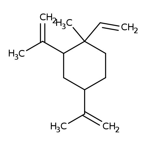 C=CC1(C)CCC(CC1C(=C)C)C(=C)C