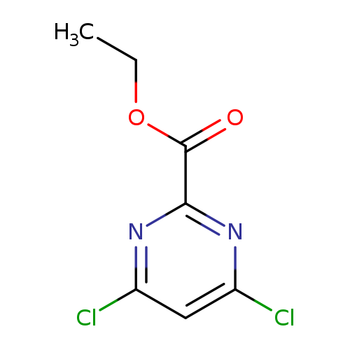 CCOC(=O)c1nc(Cl)cc(n1)Cl