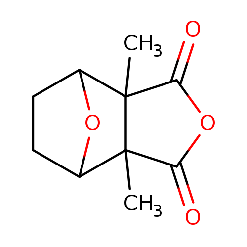 O=C1OC(=O)C2(C1(C)C1CCC2O1)C