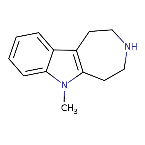 Cn1c2ccccc2c2c1CCNCC2