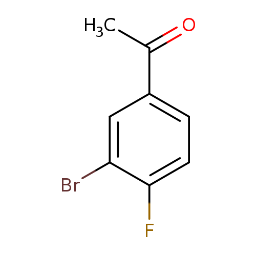 CC(=O)c1ccc(c(c1)Br)F