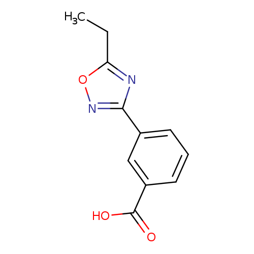 CCc1onc(n1)c1cccc(c1)C(=O)O