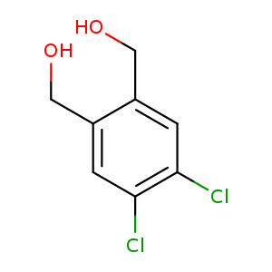 OCc1cc(Cl)c(cc1CO)Cl