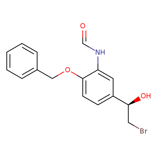 O=CNc1cc(ccc1OCc1ccccc1)[C@H](CBr)O