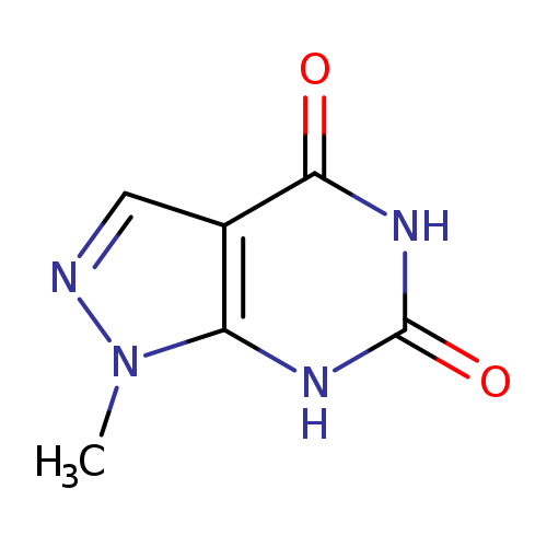 O=c1[nH]c(=O)c2c([nH]1)n(C)nc2
