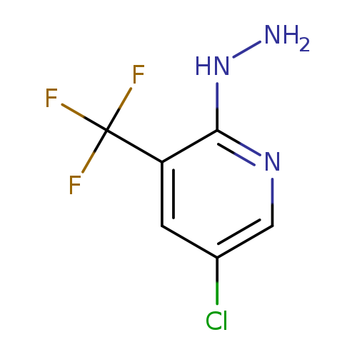 NNc1ncc(cc1C(F)(F)F)Cl