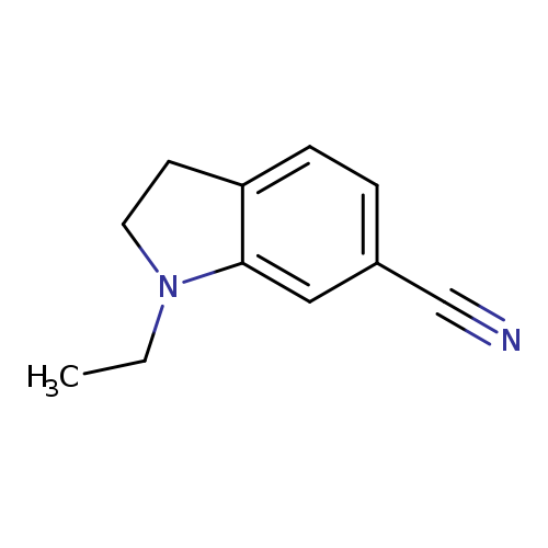 CCN1CCc2c1cc(C#N)cc2