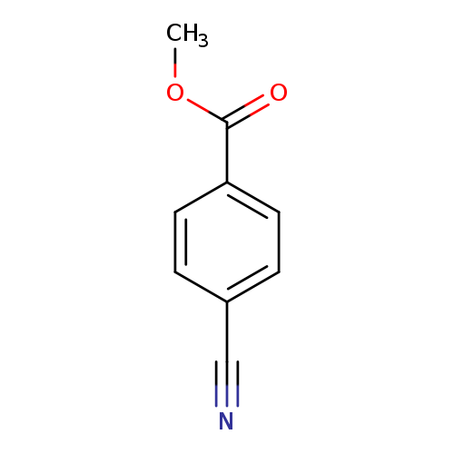 COC(=O)c1ccc(cc1)C#N