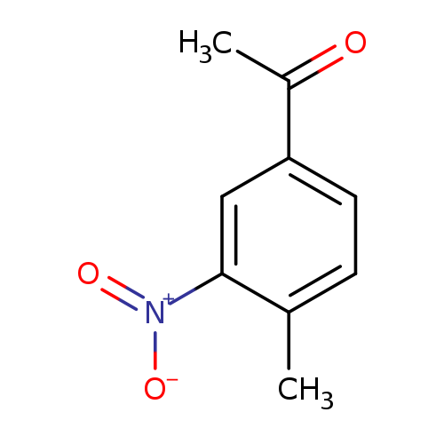 [O-][N+](=O)c1cc(ccc1C)C(=O)C