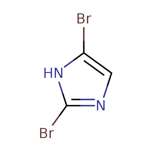 Brc1ncc([nH]1)Br