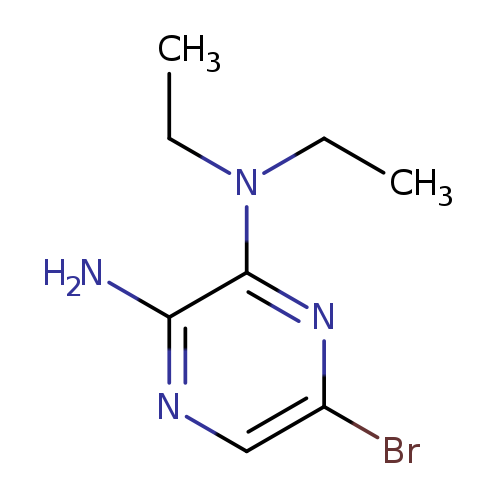 CCN(c1nc(Br)cnc1N)CC