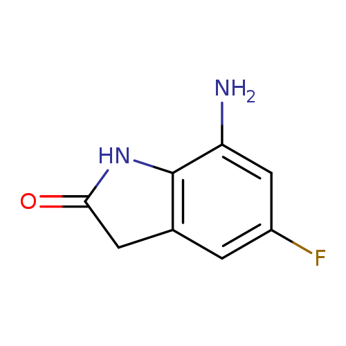 O=C1Cc2c(N1)c(N)cc(c2)F