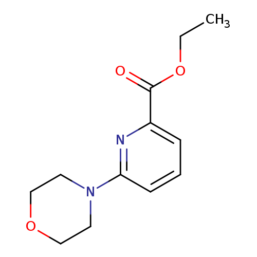 CCOC(=O)c1cccc(n1)N1CCOCC1