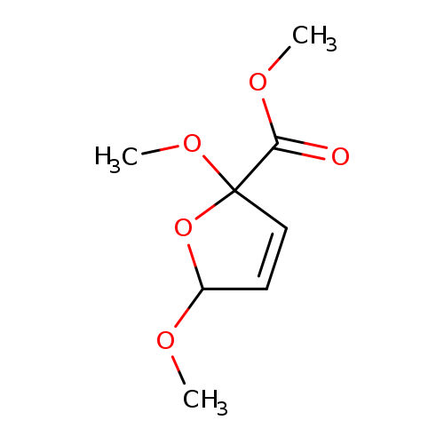 COC1C=CC(O1)(OC)C(=O)OC