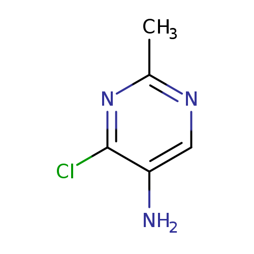 Cc1ncc(c(n1)Cl)N