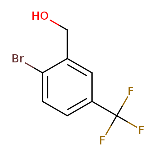 OCc1cc(ccc1Br)C(F)(F)F