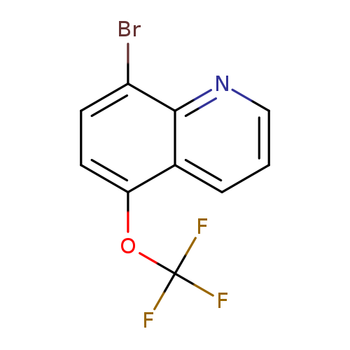 Brc1ccc(c2c1nccc2)OC(F)(F)F