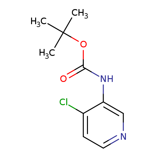 O=C(Nc1cnccc1Cl)OC(C)(C)C