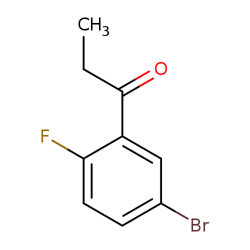 CCC(=O)c1cc(Br)ccc1F