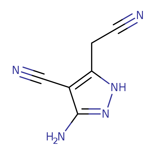 N#CCc1[nH]nc(c1C#N)N