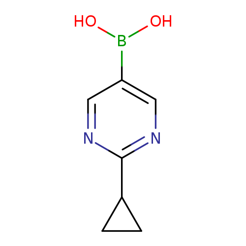 OB(c1cnc(nc1)C1CC1)O