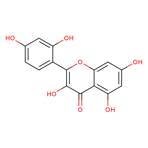 Oc1ccc(c(c1)O)c1oc2cc(O)cc(c2c(=O)c1O)O