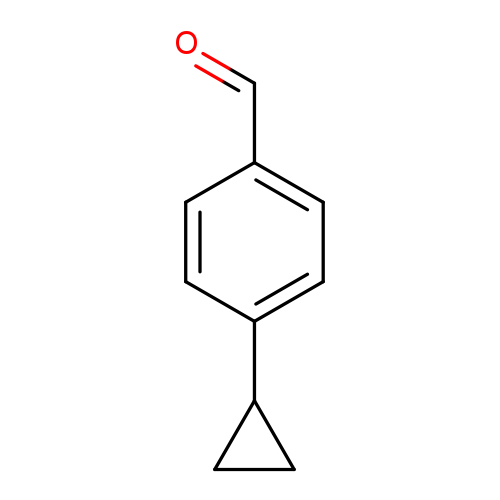 O=Cc1ccc(cc1)C1CC1