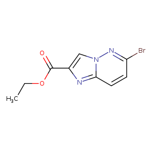 CCOC(=O)c1cn2c(n1)ccc(n2)Br
