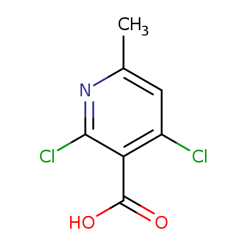 Cc1cc(Cl)c(c(n1)Cl)C(=O)O