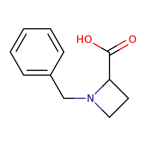 OC(=O)C1CCN1Cc1ccccc1