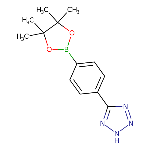 CC1(C)OB(OC1(C)C)c1ccc(cc1)c1n[nH]nn1